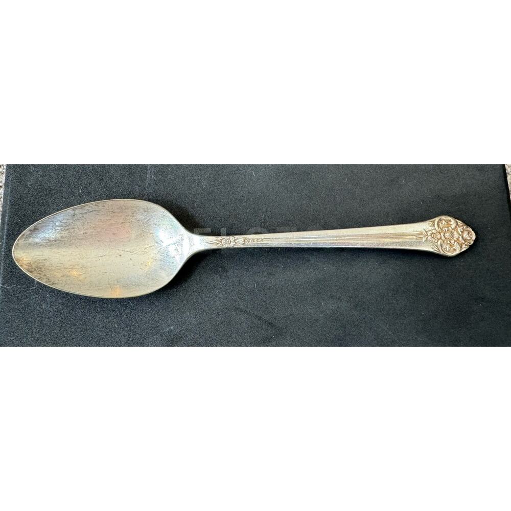 Place/Oval Soup Spoon Plantation (Silverplate, 1948) by Oneida Silver
